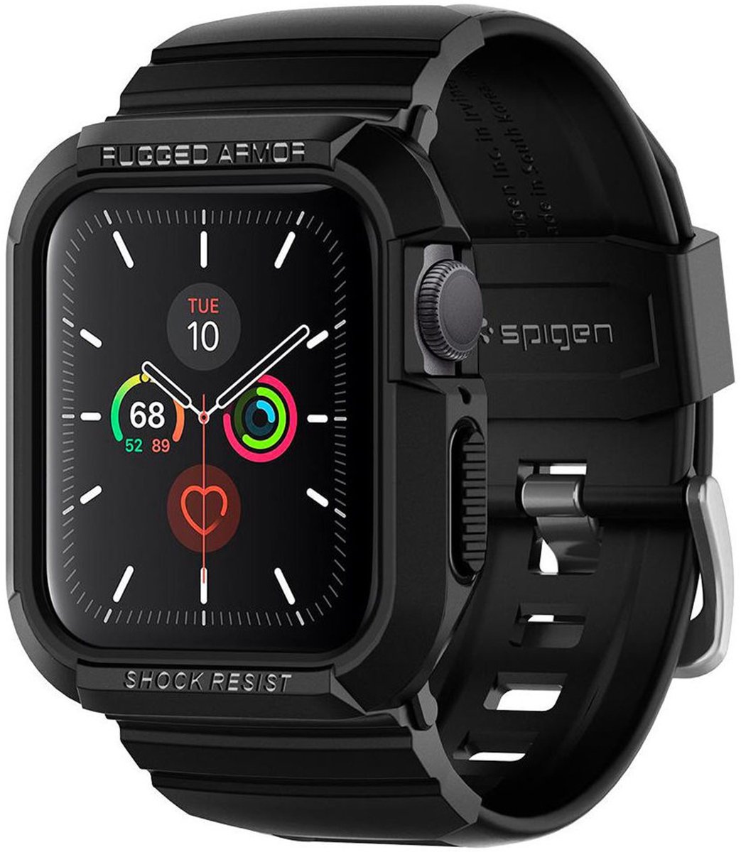 Spigen Rugged Armor Pro - Apple Watch - 40mm - Zwart