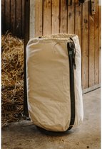 Niejgay Sac de Rangement pour Balles de Foin, Sac de Transport Extra-, de Balles de Foin Portables et Pliables pour et BéTail avec Fermeture à GlissièRe éTanche