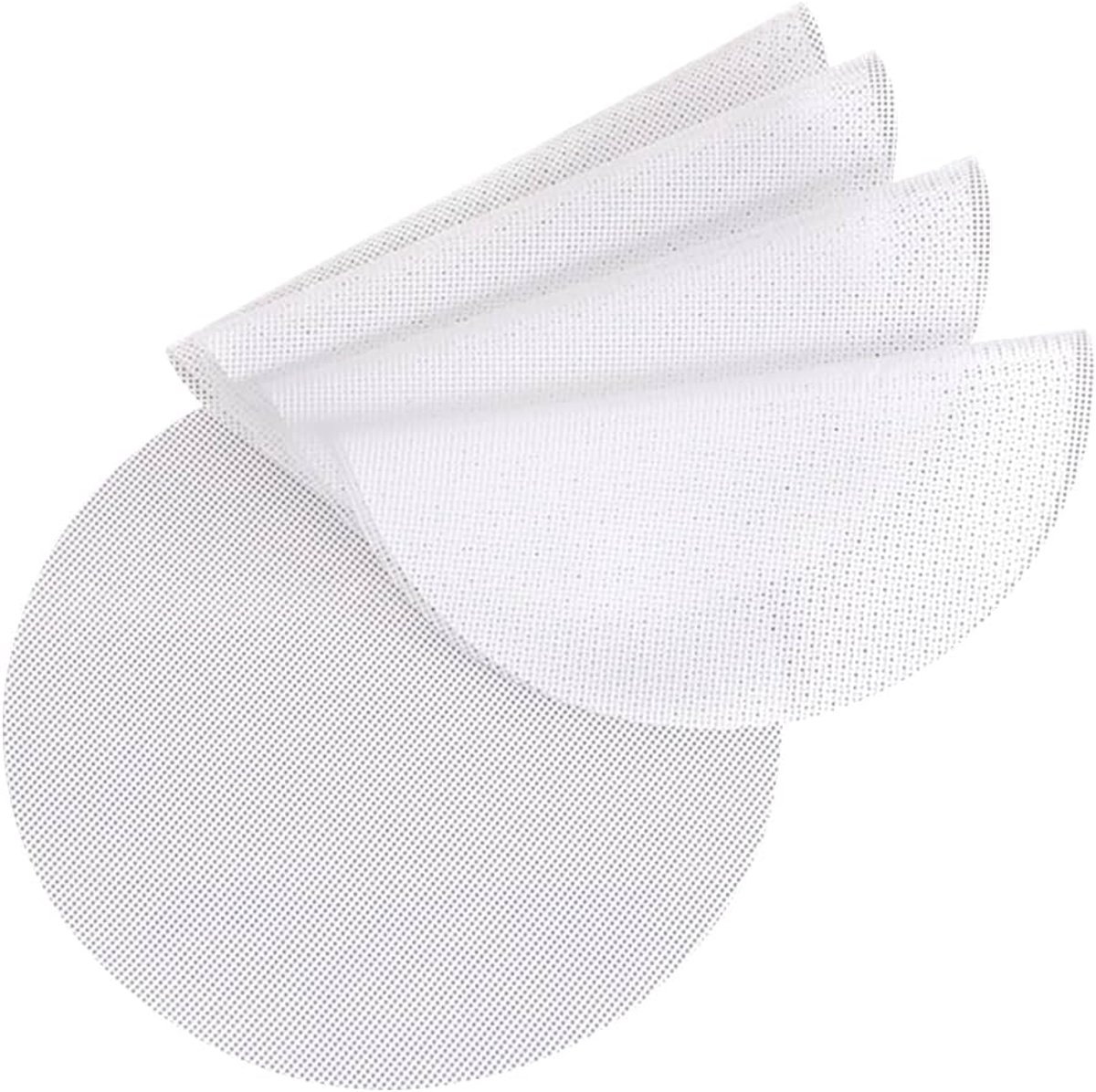 5 stuks - ∅32cm - siliconen bakmat - voor stoommandje - Antiaanbak - Herbruikbaar - Ronde siliconen stoommat - Dim Sum Mesh ronde dumplings broodjes mat gestoomde pad - voor thuis koken in de keuken