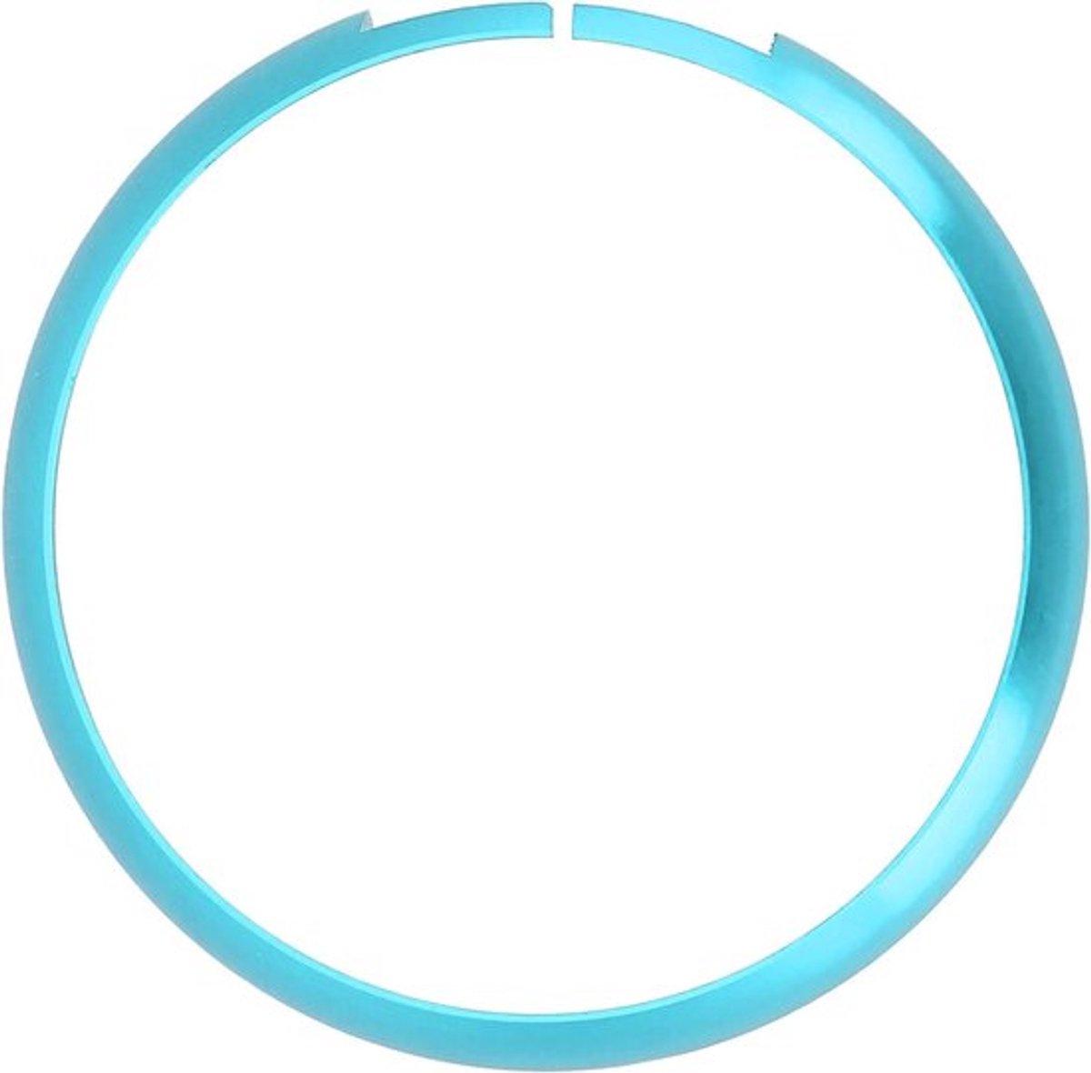 Keychain Trim Aluminum Decoration Replacement for MINI R55 R56 R57 R58 R59 R60 (Sky Blue) - Remote Control Keychain