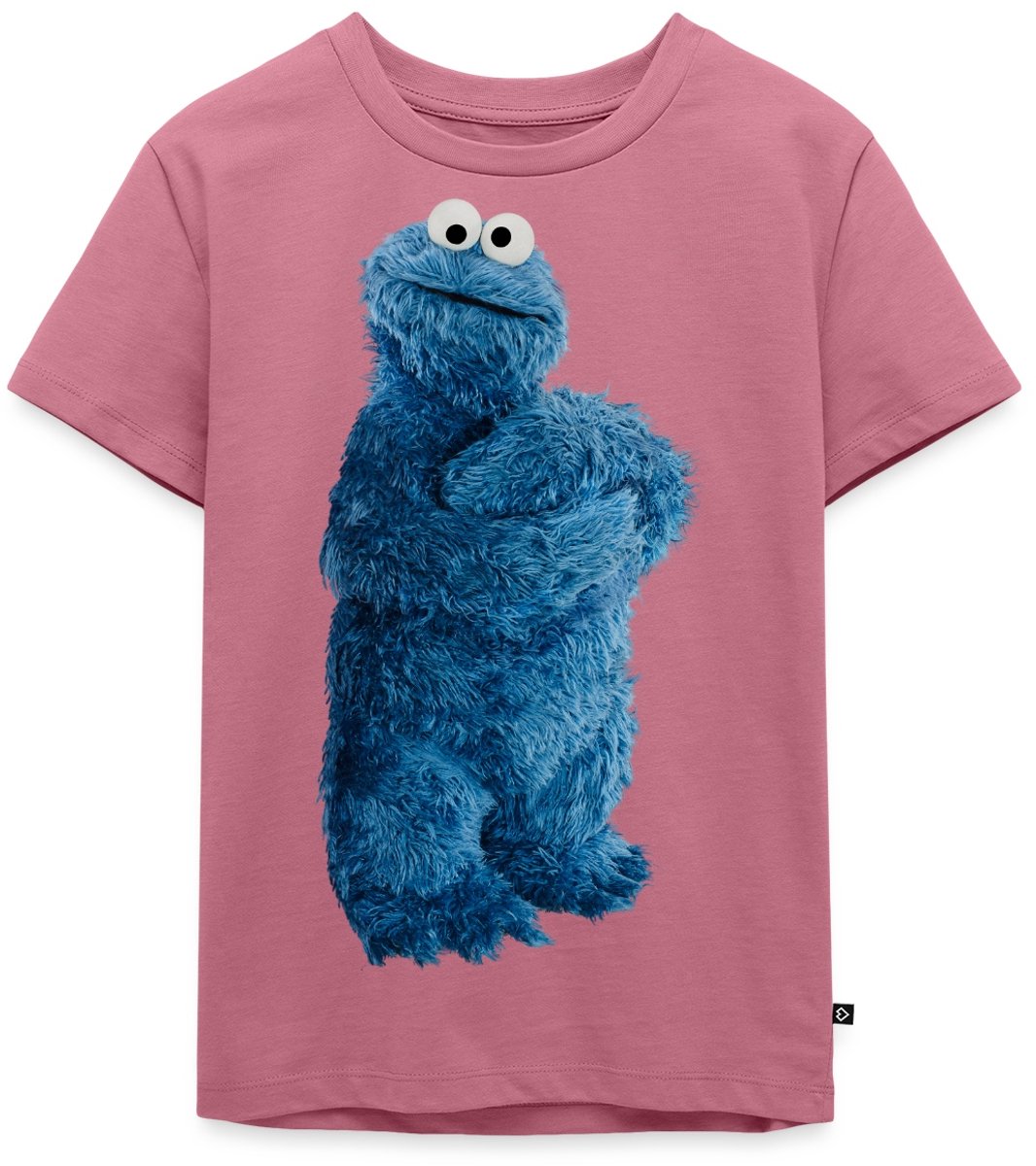 Sesamstraat Koekiemonster Pose Premium T Shirt Kinderen