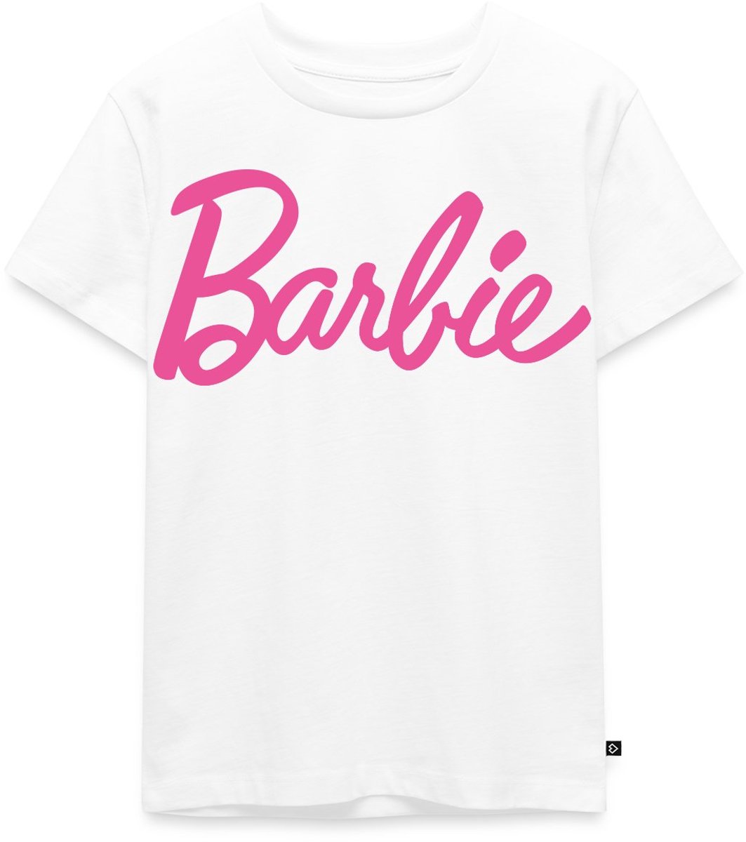 Barbie Klassiek Logo Premium T Shirt Kinderen
