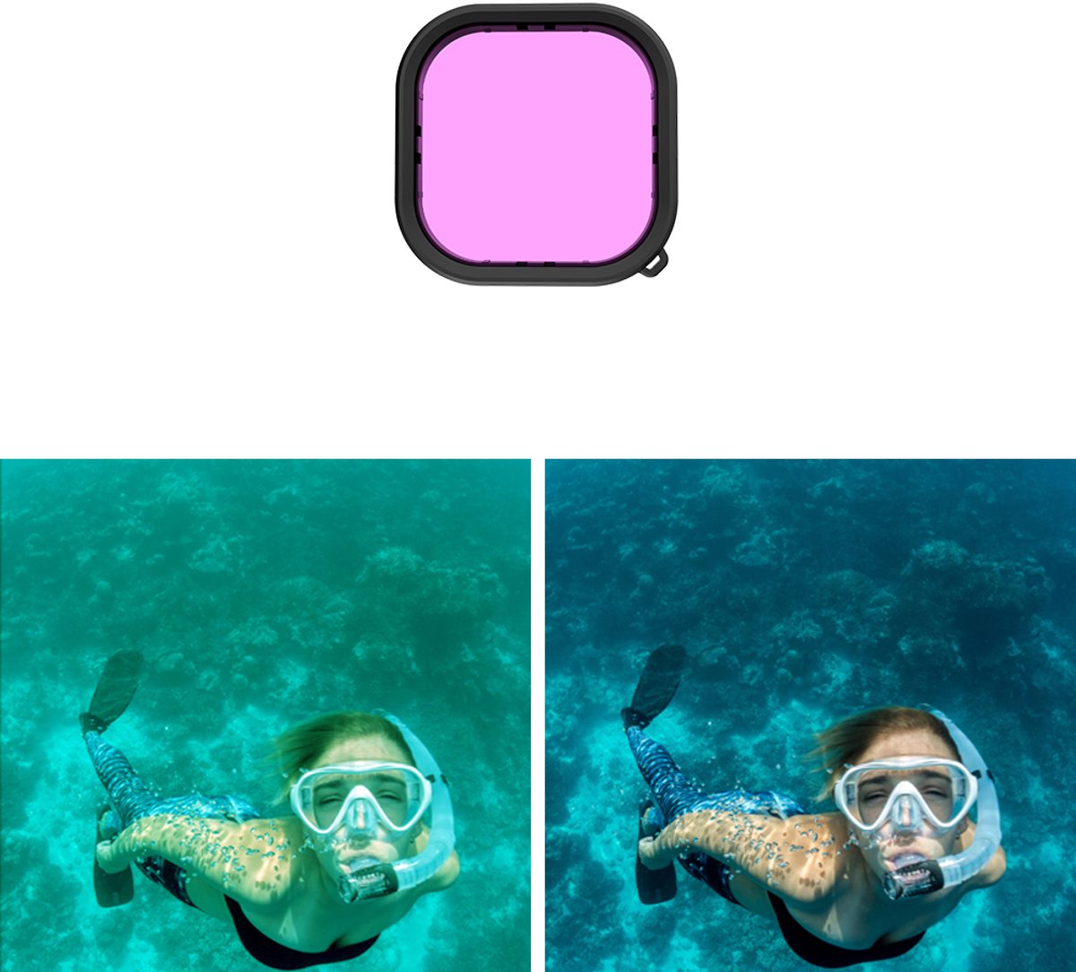 GoPro Duikfilters 3-Pack Kleurcorrectie thumbnail 4