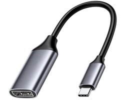 Qost - USB C Naar Displayport Adapter - 8K 120Hz - Type C 3.1 Naar Displayport - Thunderbolt 3