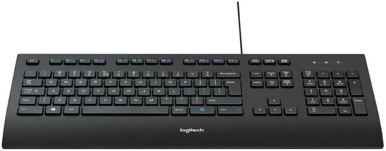 Logitech K280e - Bedraad Toetsenbord - QWERTY US ISO - Zwart