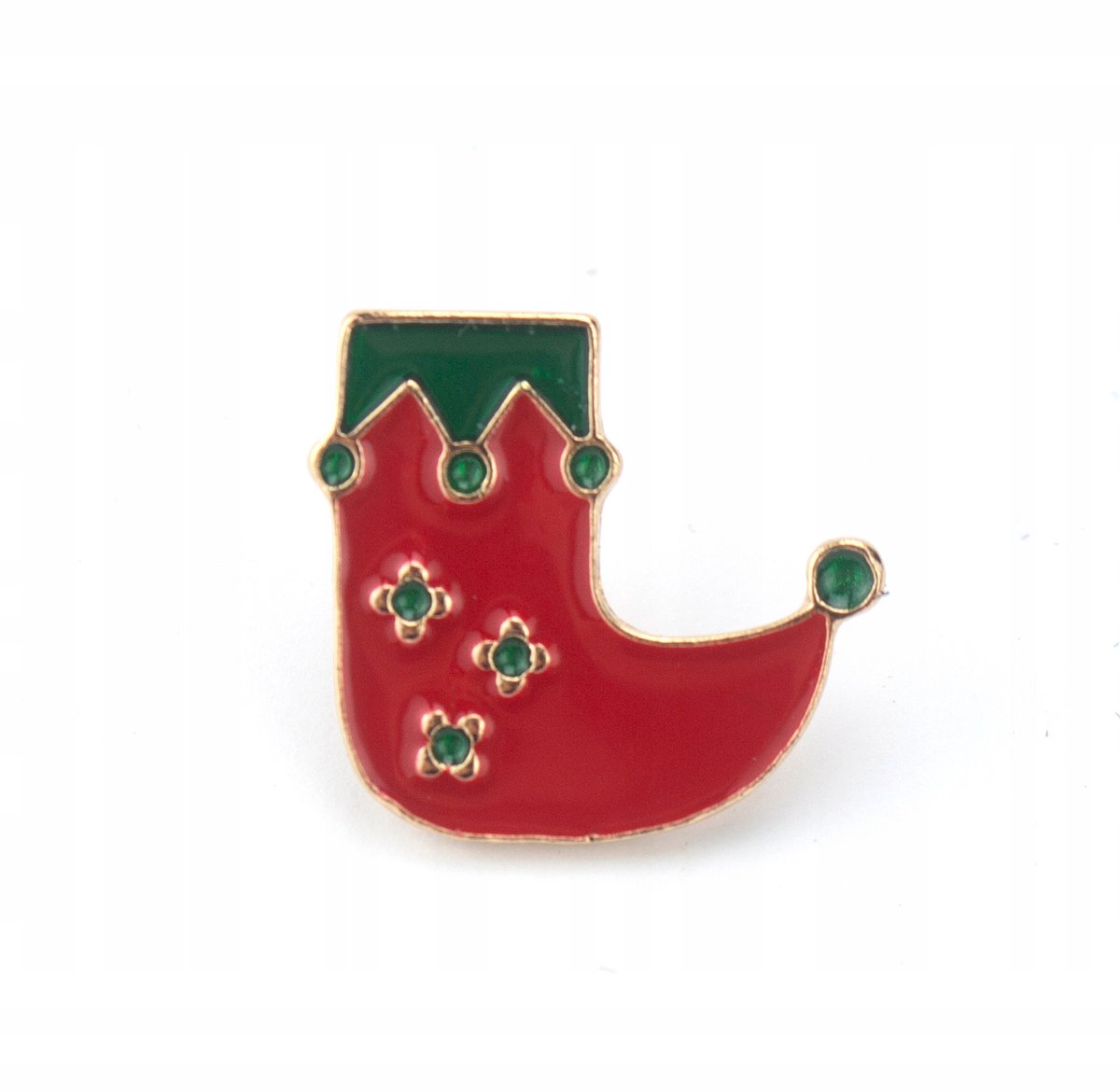 PINETS Kerstmis Broche Sok - Feestelijke Sieraden