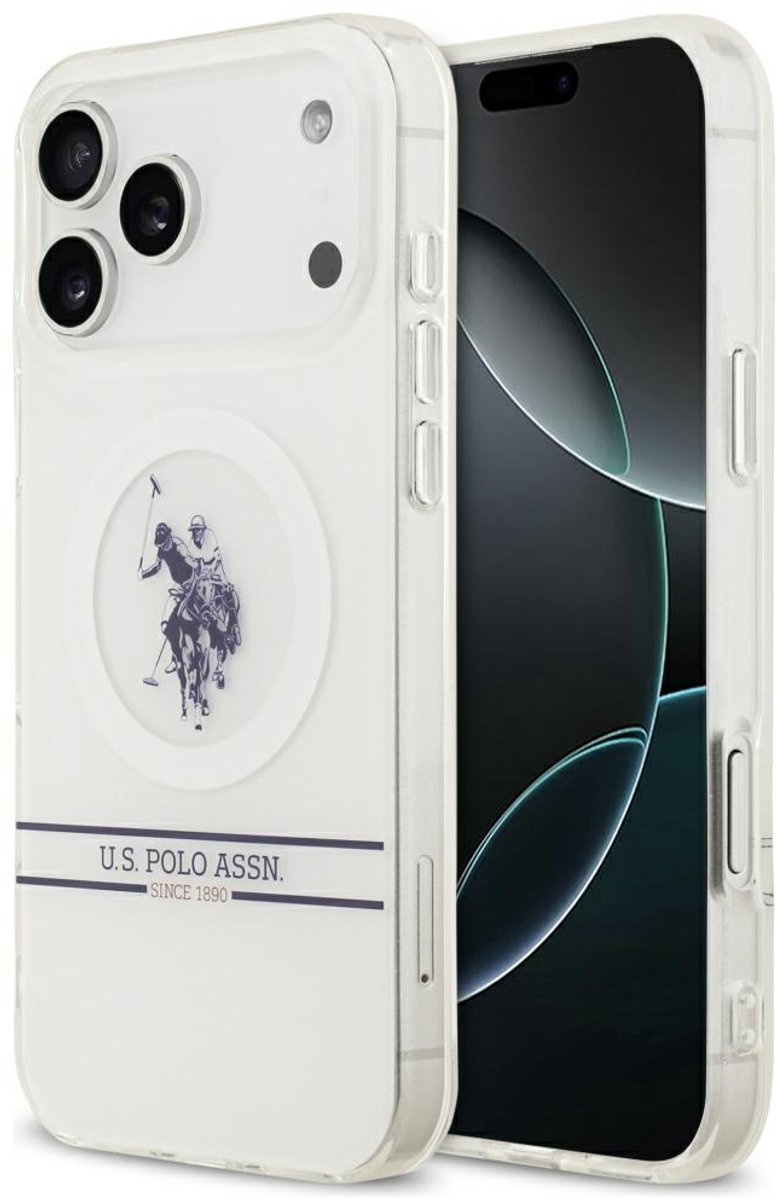 U.s. Polo Assn. Hoesje Dh En Onderste Streep Logo Voor Magsafe Iphone 17 Pro