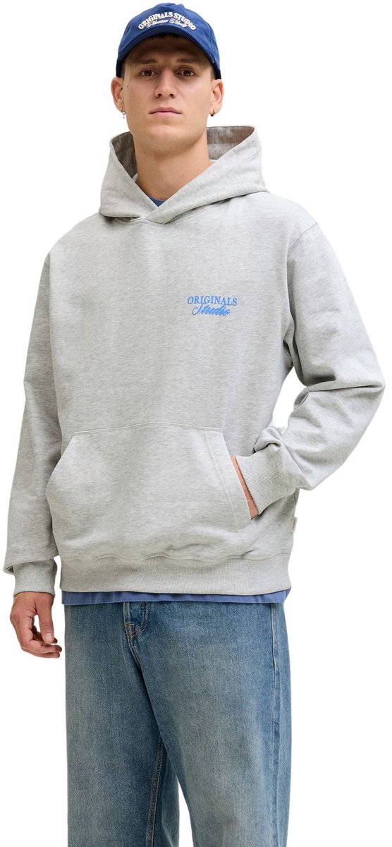 JACK&JONES - JORNORREBRO TYPO BACK SWEAT HOOD SN - Heren - Sweaters