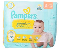 Pampers Premium Protection Luiers - Maat 3 - 6-10 KG - 29 stuks
