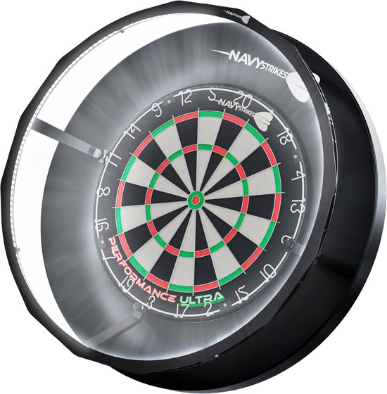 Navy Strikes Dartbord Verlichting - Dart - Darts - 360° LED Surround Ring - Dimbaar - 120 LEDs - 3 Meter Kabel