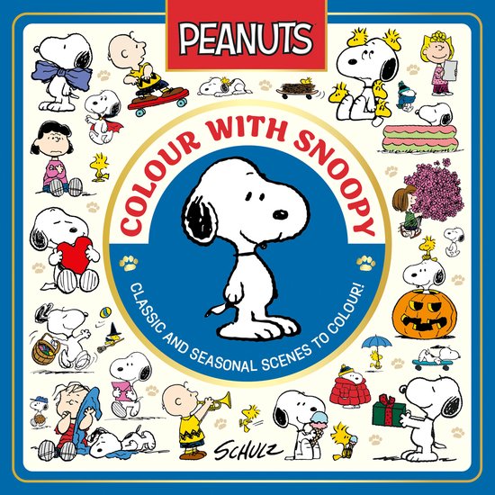 Official Peanuts- Official Peanuts: Colour with Snoopy