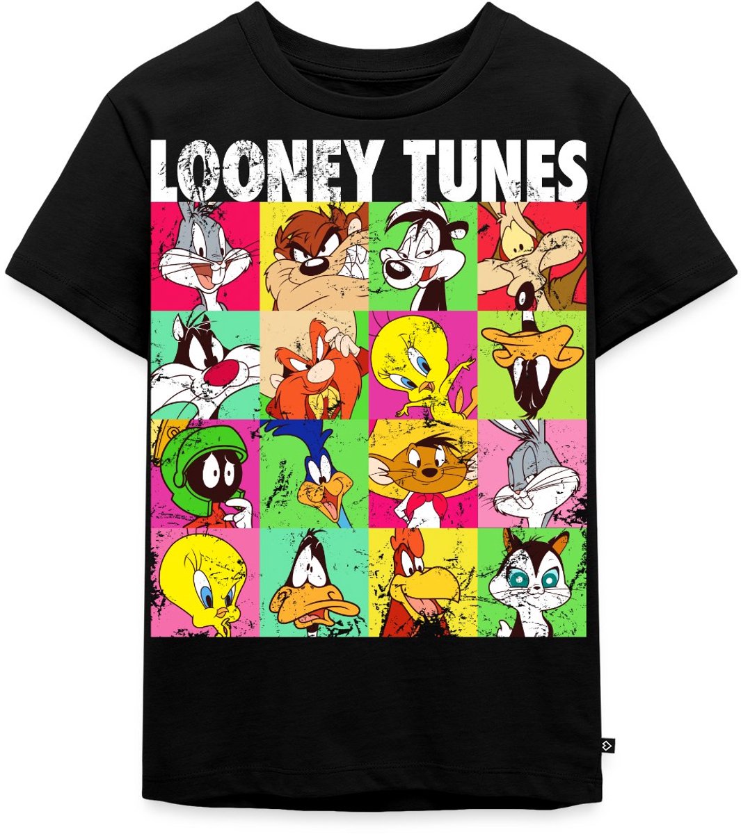 Looney Tunes Karakters Collage Kinderen Premium Bio T-shirt