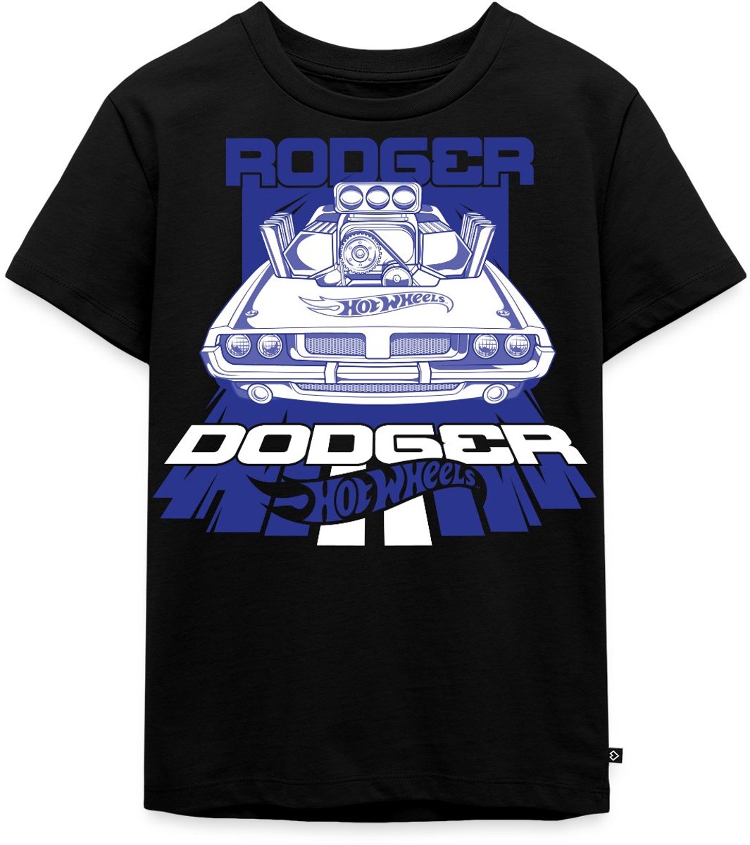 Hot Wheels Rodger Dodger Premium T Shirt Kinderen