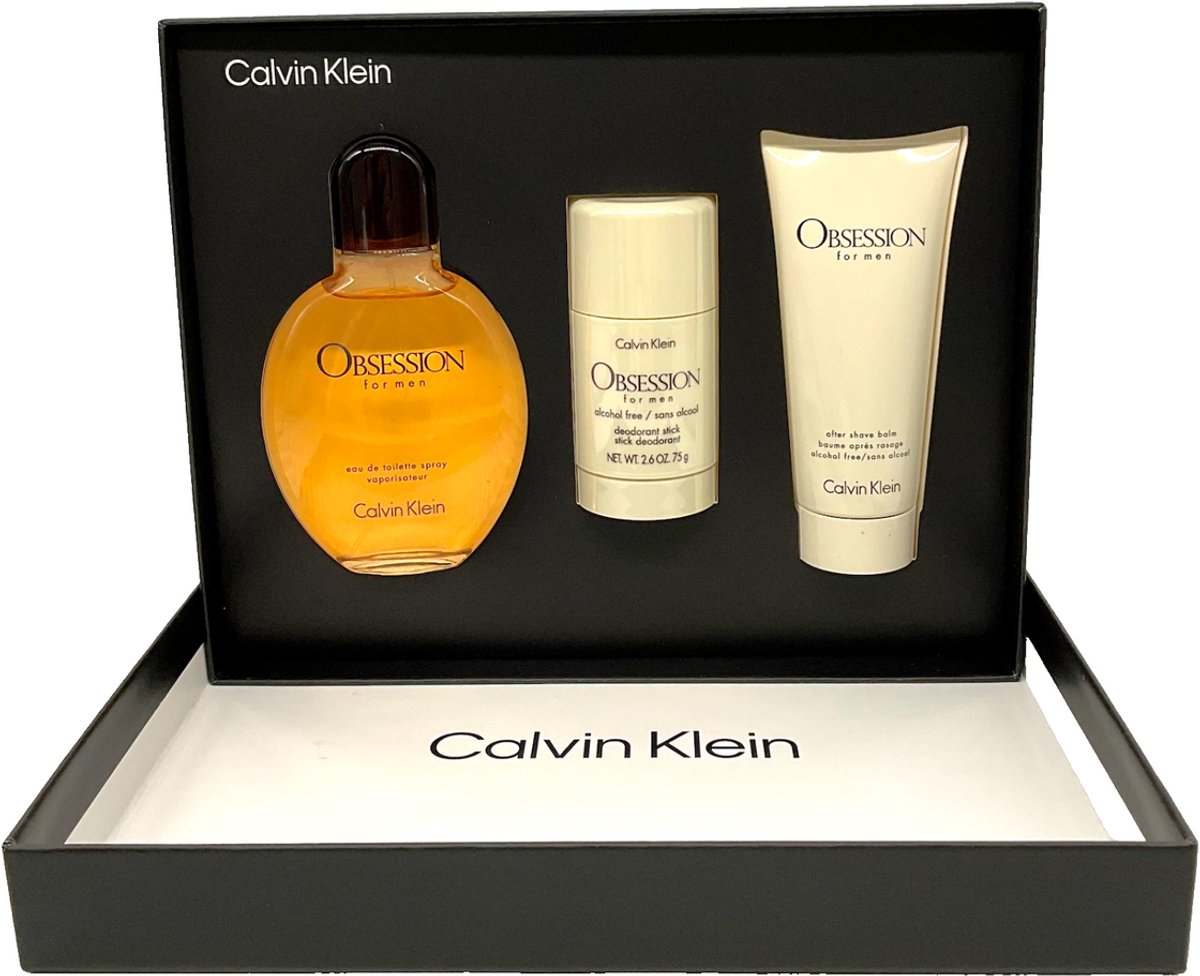 125 ml Eau De Toilette Spray + 100 ml After Shave Balm + 80 ml Deodorant Stick – foto 3