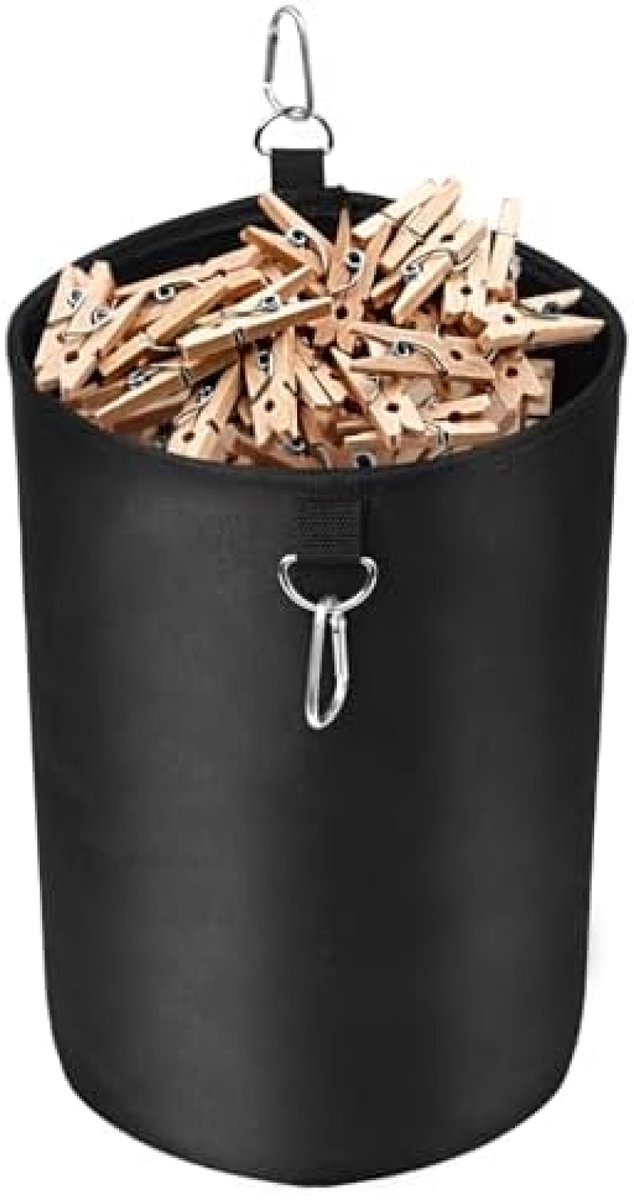 Wasknijperzak met trekkoord - Ruime opbergtas voor binnen en buiten