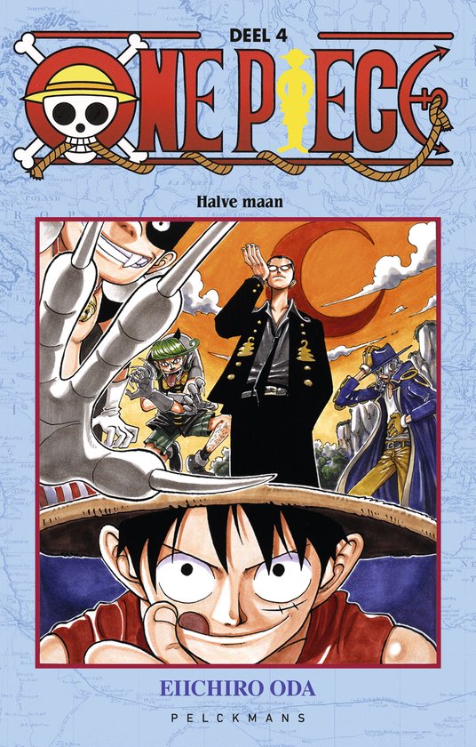 One Piece: Halve maan (4) - cover