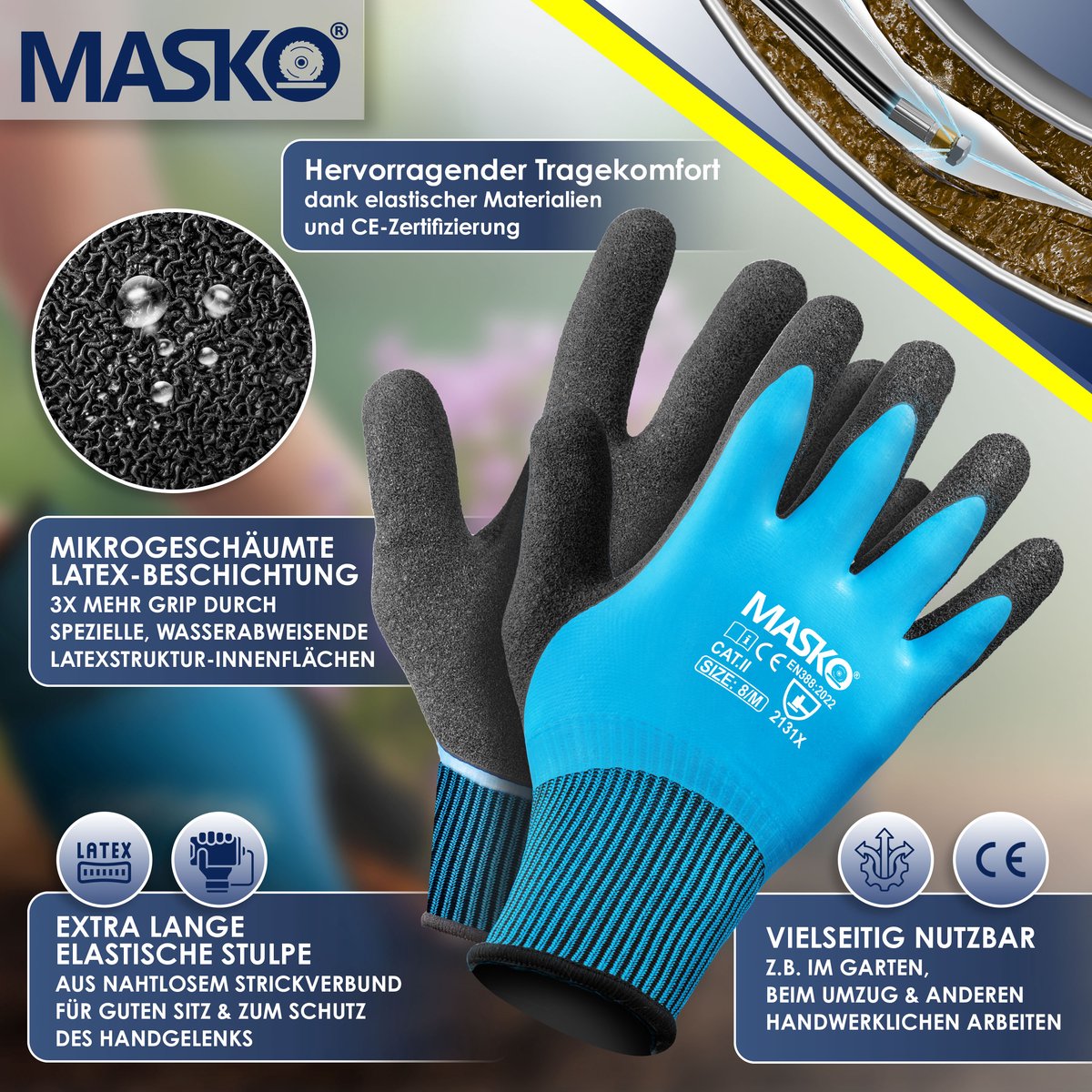 MASKO® Rioolreinigingset Rioolslang 15 Meter - Geschikt Voor Kärcher K2, K3, K4, K5, K6, K7 & Lavor Hogedrukreiniger - Universele Afvoerslang - Afvoerpijp Slang Reiniging Set – foto 8