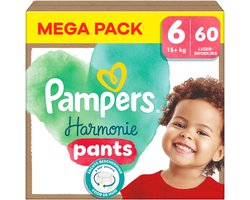 Pampers - Harmonie Pants - Maat 6 - Mega Pack - 60 stuks - 15+ KG