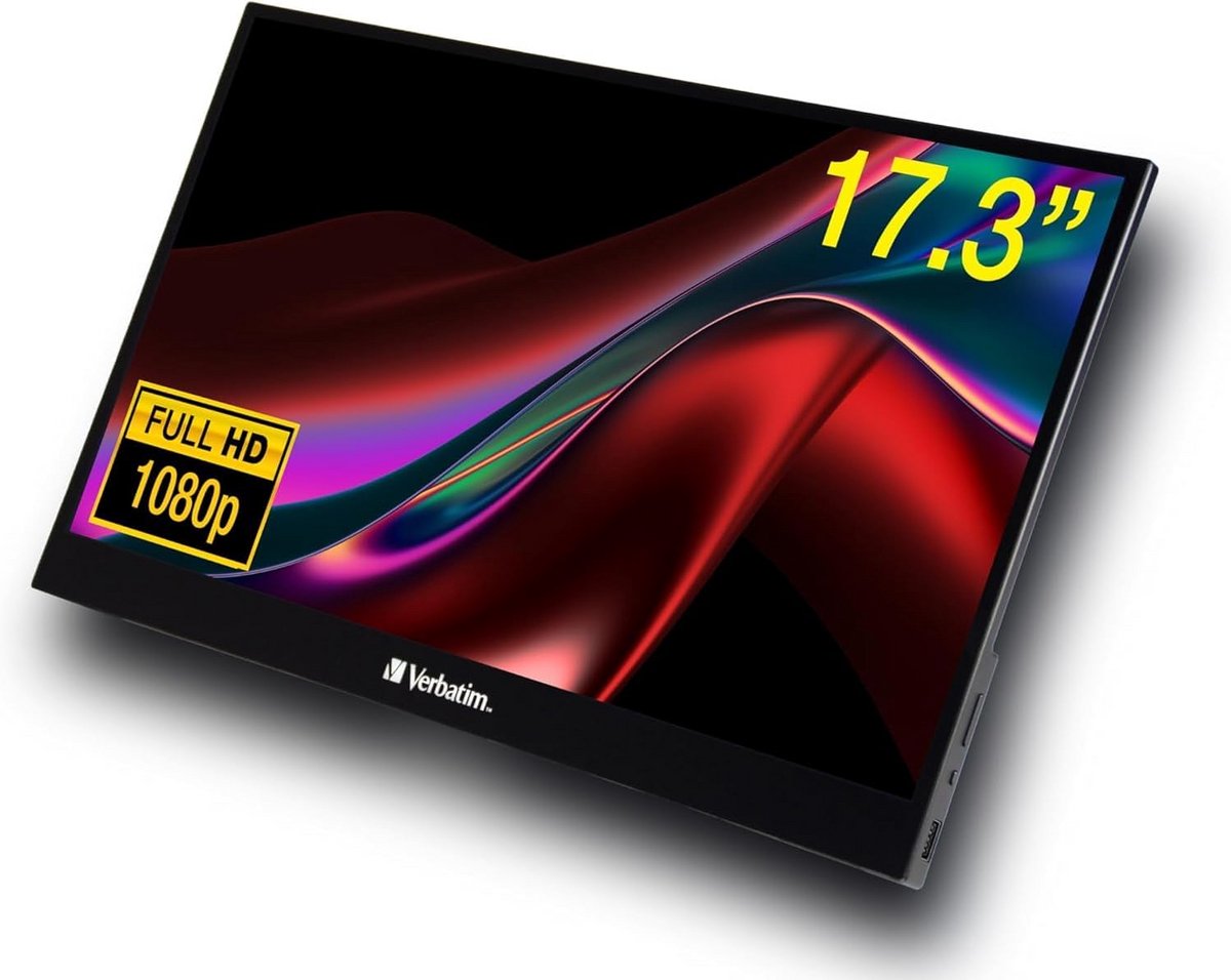 Draagbare 17.3 inch Full HD Touchscreen Monitor - Slank en Lichtgewicht