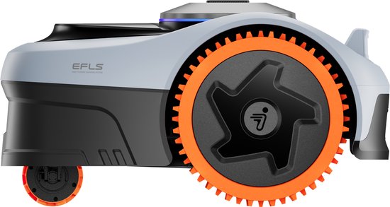 Segway Navimow i206 AWD - Robotmaaier - NRTK + Vision - Zonder Grensdraad & Zonder Antenne - Snelste & eenvoudige Installatie - 600m² - driewielaandrijving - 45% Helling - AI Obstakelvermijding -Super Stil 59dB-3 Jaar Garantie