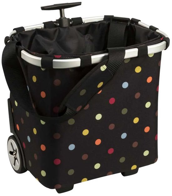 Reisenthel Carrycruiser Trolley de Courses - 40L - Dots Noir
