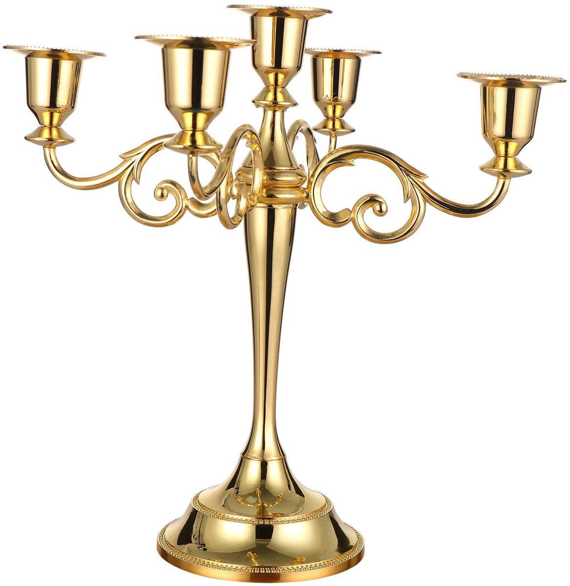 Stunq® Candelabra met Vijf Armen voor Stijlvolle Tafeldecoratie en Sfeervolle Evenementen