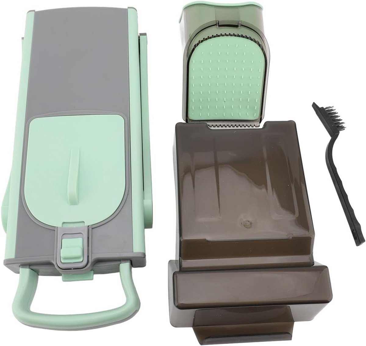 Groene Food Chopper voor Groenten - Multifunctionele Handchipper voor Thuis en Onderweg