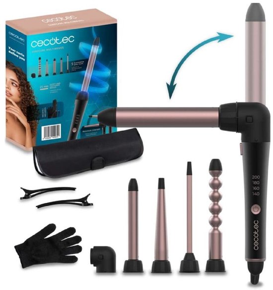 Foto: Curling tongs cecotec multiwaves