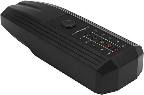 Fafeicy 3-in-1 EMF-meter Nucleaire Stralingsdetector Elektromagnetische Veldstralingstester Buitenveiligheidsmonitoring