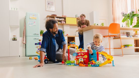 VTech Toet Toet Auto's Brandweerkazerne - Educatief Speelgoed Auto - Voor Jongens en Meisjes - Cadeau - Brandweer Speelgoed 1 Jaar tot 5 jaar