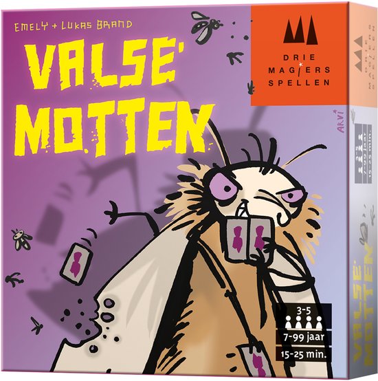 999 Games - Valse Motten - Kaartspel - Familiespel - Actiespel