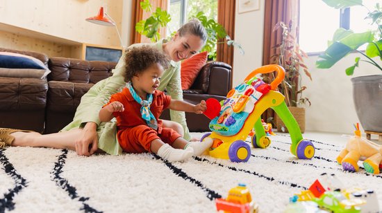 VTech 2 in 1 Baby Walker - Loopwagen Baby - Educatief Baby Speelgoed - Licht & Geluidseffecten - Nederlands Gesproken Speelgoed - Cadeau - 9 tot 36 Maanden