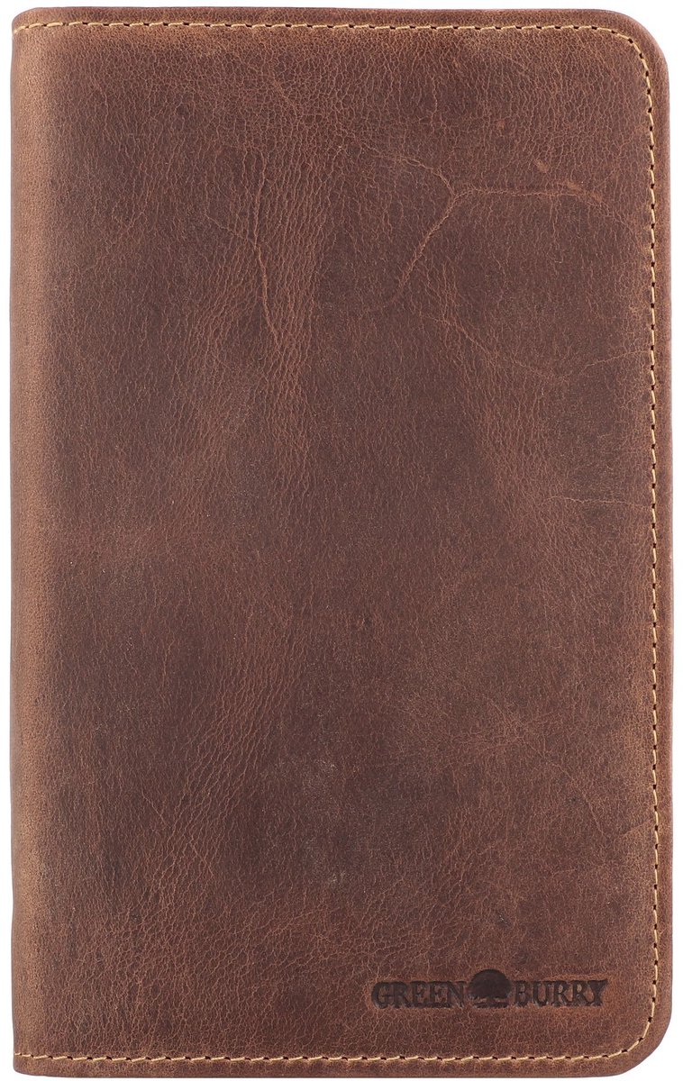 Vintage Pen Etui - Leer