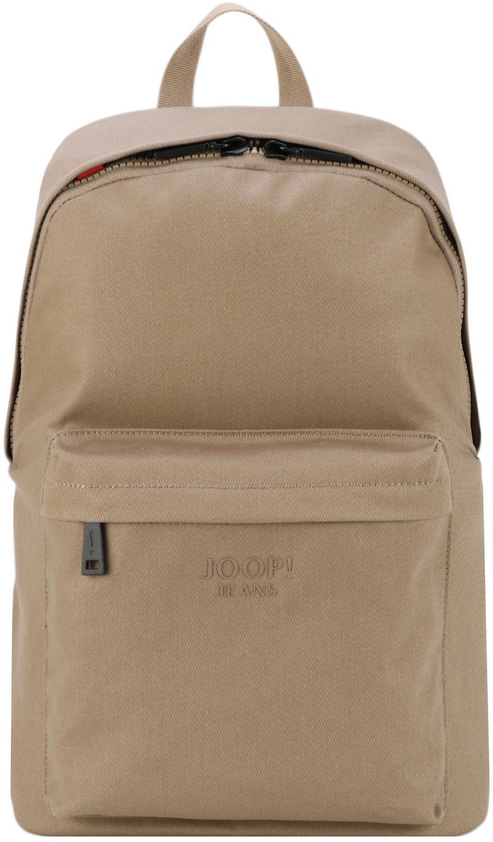 JOOP! Laptop rugzak Rugzak met laptopvak Buccino Miko Backpack Greige Lichtbruin