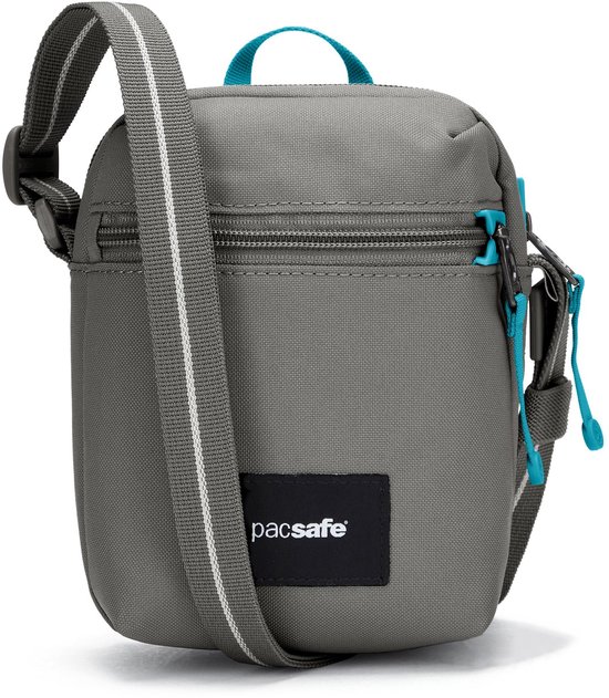 pacsafe Sac à épaule bandoulière Go Micro Crossbody Bag Stone Taupe