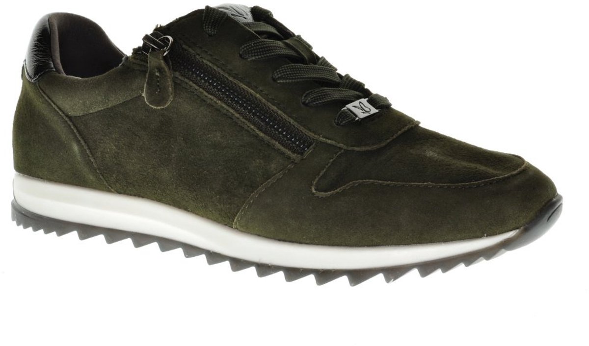 Caprice Sneaker Donkergroen maat 41