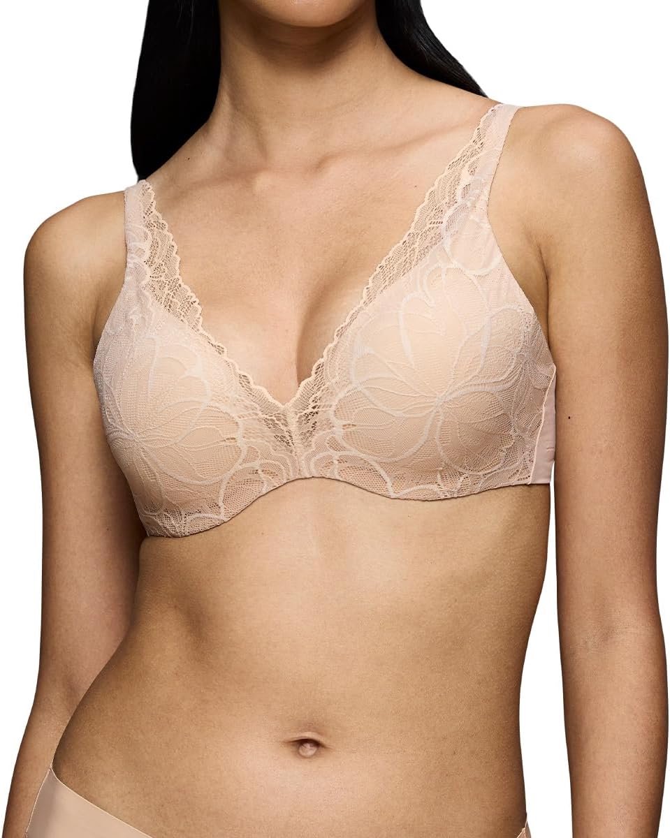 Triumph Body Make-up Illusion Lace beha, 85D, nude/beige