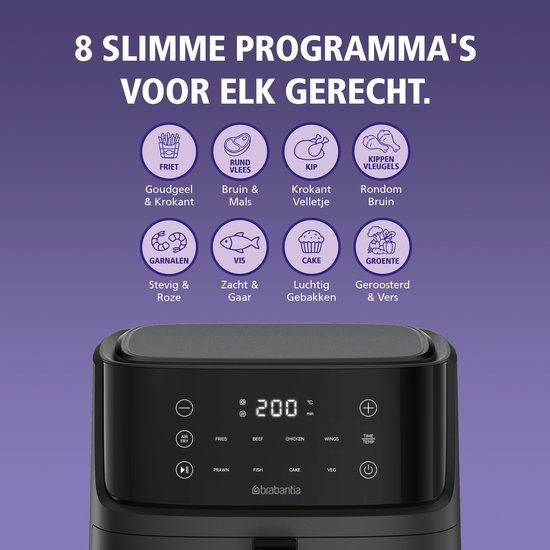 Brabantia Airfryers kopen? ✔️ Tot 18% korting