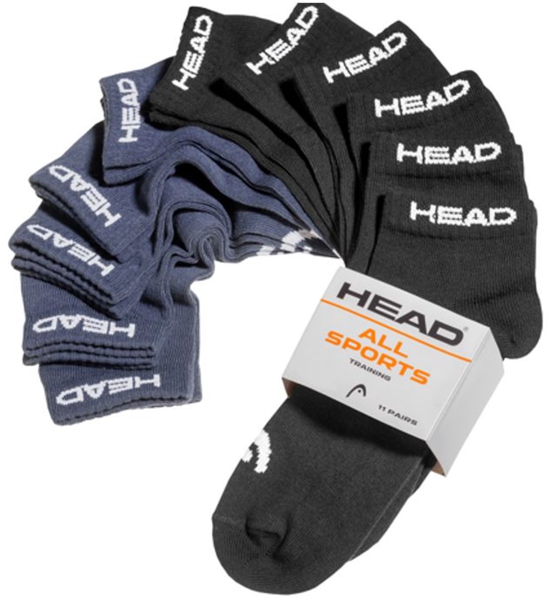 Sokken Head Elements Sneaker Sokken 11-pack Mix 43-46 43/46 Multicolor