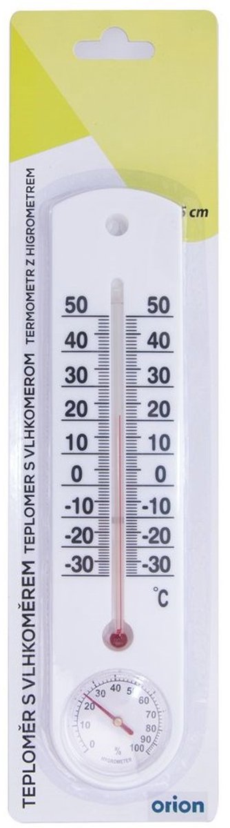 Orion - Thermometer met Hygrometer - 25 cm - Leesbare Schaal - Duurzaam van orion — afbeelding 2