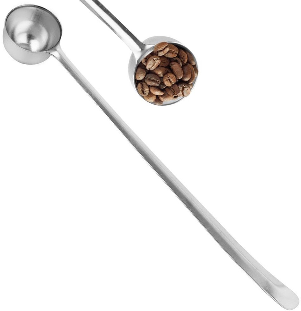 Orion - Roestvrijstalen Koffielepel - 6g - 23,5cm - Gemakkelijk in gebruik