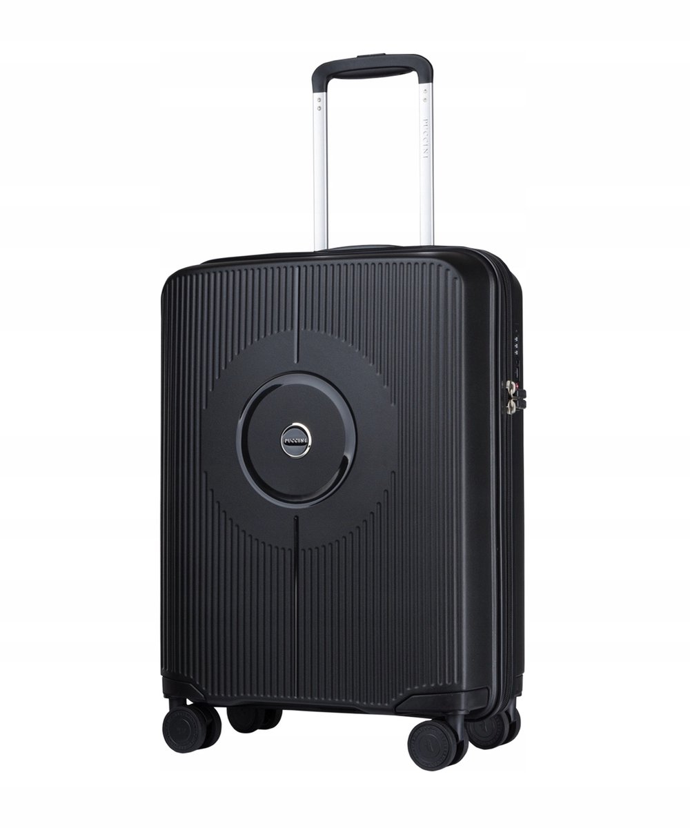 Pucini Mykonos handtaskoffer 55cm lang, lichtgewicht en TSA-sleuf
