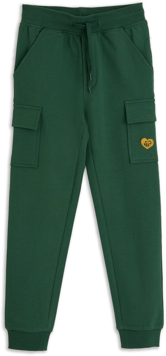 4PRESIDENT Broek Meisjes - Green - Maat 110