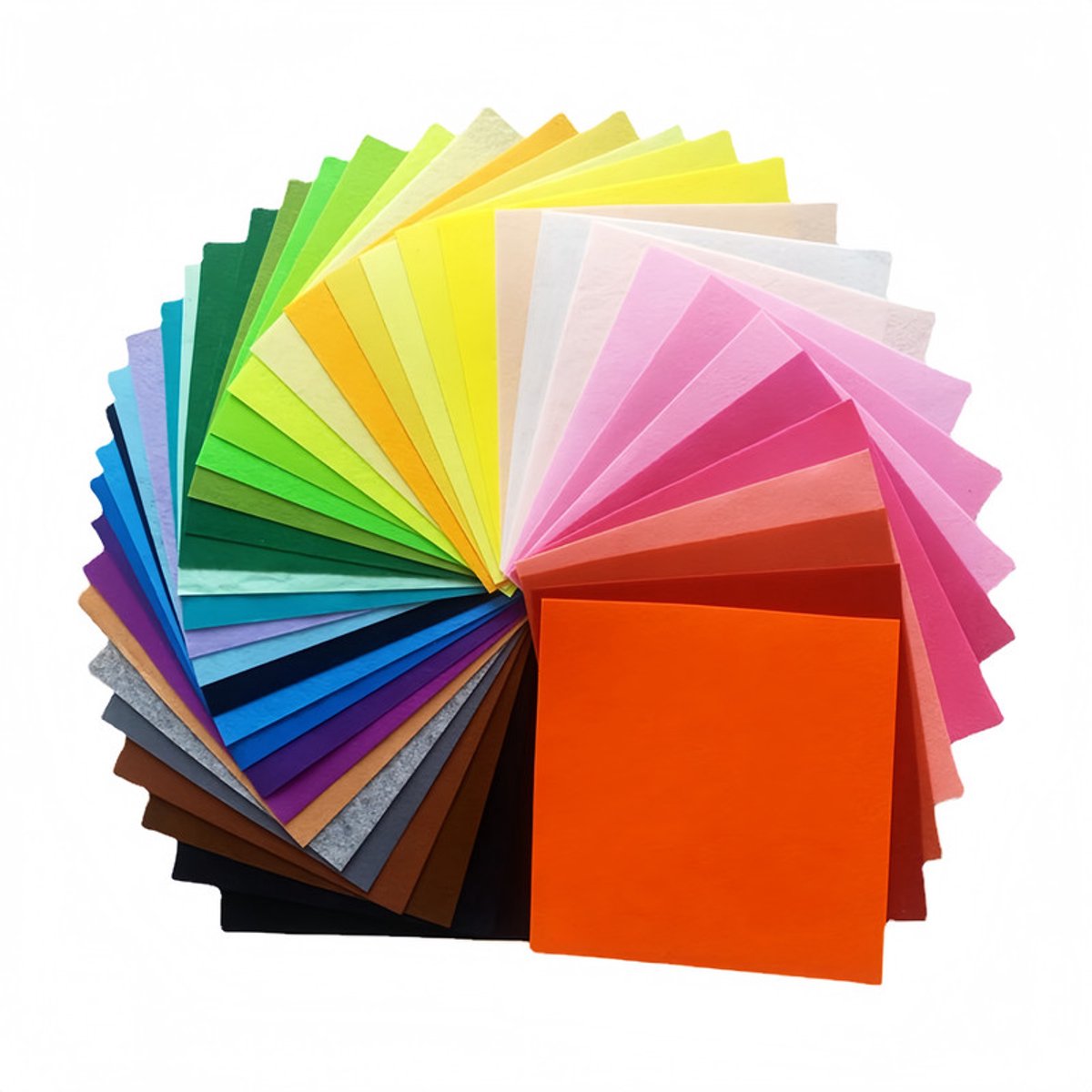 40 stuks- Creative Vilt - Vellen Hobbyvilt-Stof Vellen A4 Formaat Textiel Doe - het zelf Ambacht Multi-gekleurd Rechthoekig voor Kunst en Handwerk -30 x 20 cm
