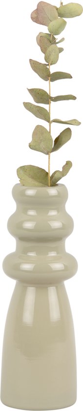 Vase Sparkle Bottle glass jungle green