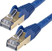 StarTech CAT6A 10 Gigabit Netwerkkabel - STP - CU - 1,5 meter - Blauw