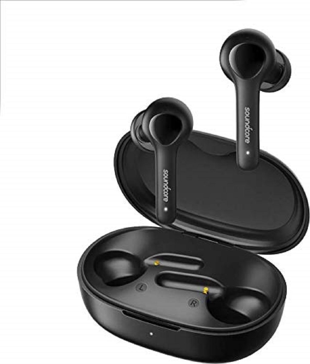 Soundforce Truly Wireless Bluetooth Earpods with Mic (Black)