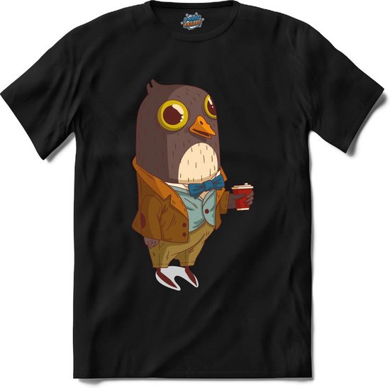 Koffie-To-Fly Duif T-Shirt Heren / Dames Dieren Shirt