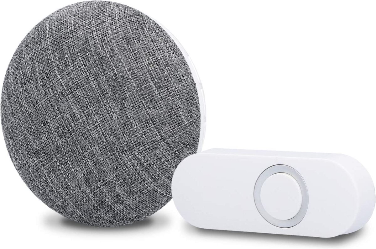 Deurbel - draadloze deurbel met ontvangers – wireless doorbell – duurzaam - eenvoudig te installeren