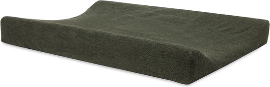 Jollein Housse de matelas à langer Terry 50x70cm - Vert Cendre/Vert Feuille  - 2 Pièces